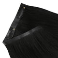 Jet Black Seamless Clip-ins