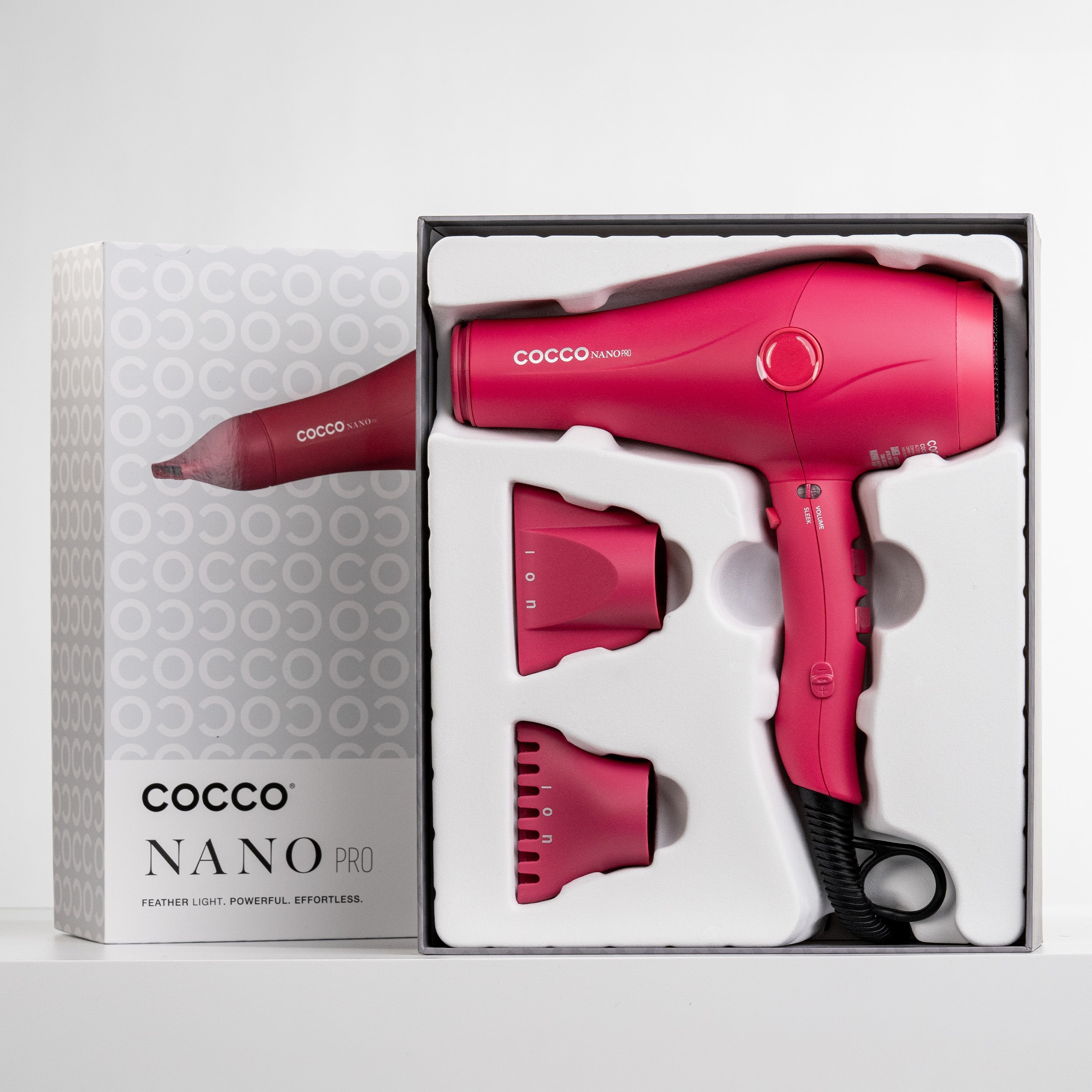 COCCO® Nano Pro Hair Dryer (Pink)