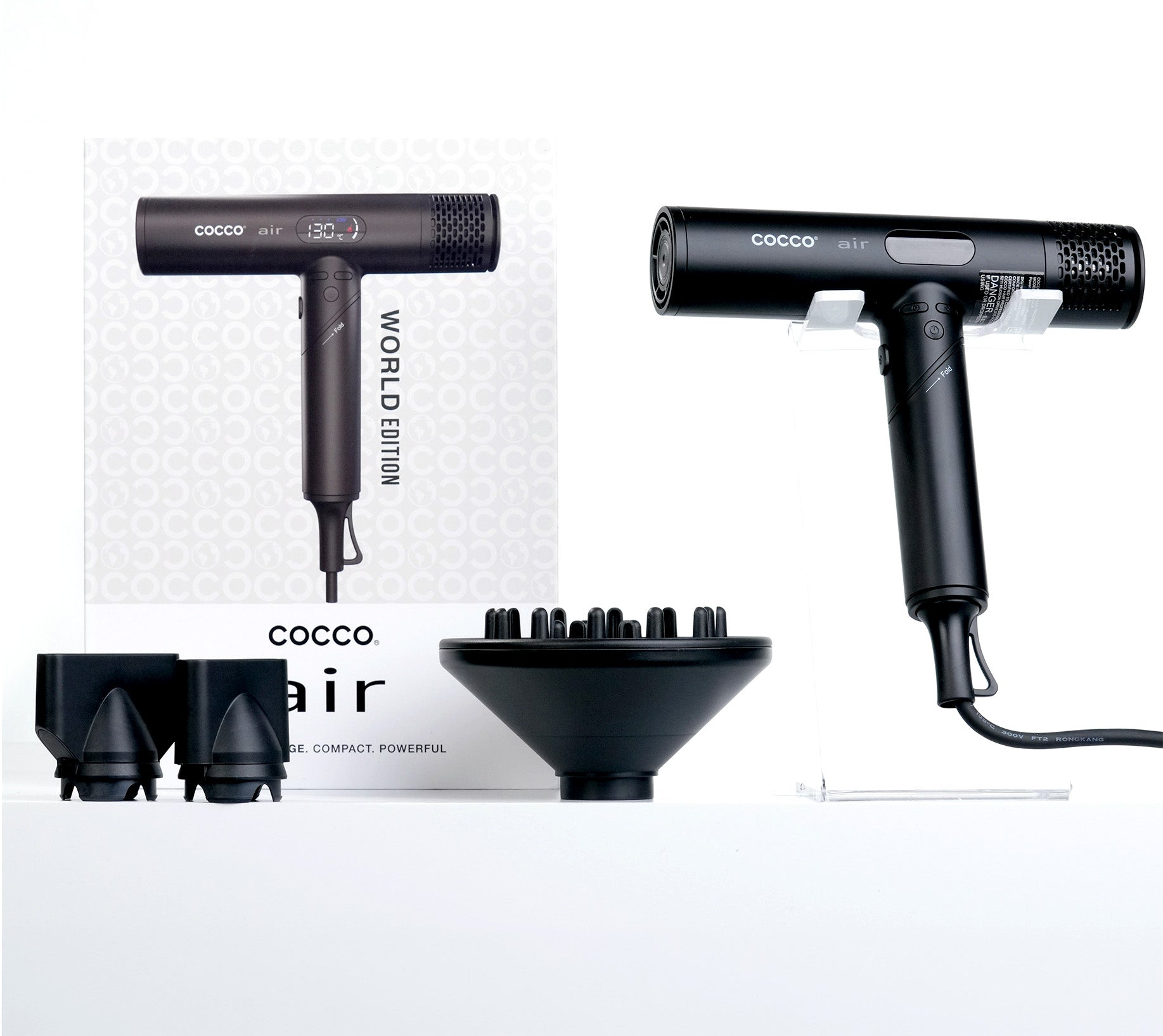 COCCO® Air Ionic Dryer (Black)